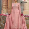 Buy Rangoon Chakori Mal Chanderi Fancy Worked Anarkali Concept Kurti With Bottom Dupatta Wholesale 2026