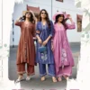 Mittoo Ibaadat Rayon Thread Worked Kurti With Bottom Collection Wholesale