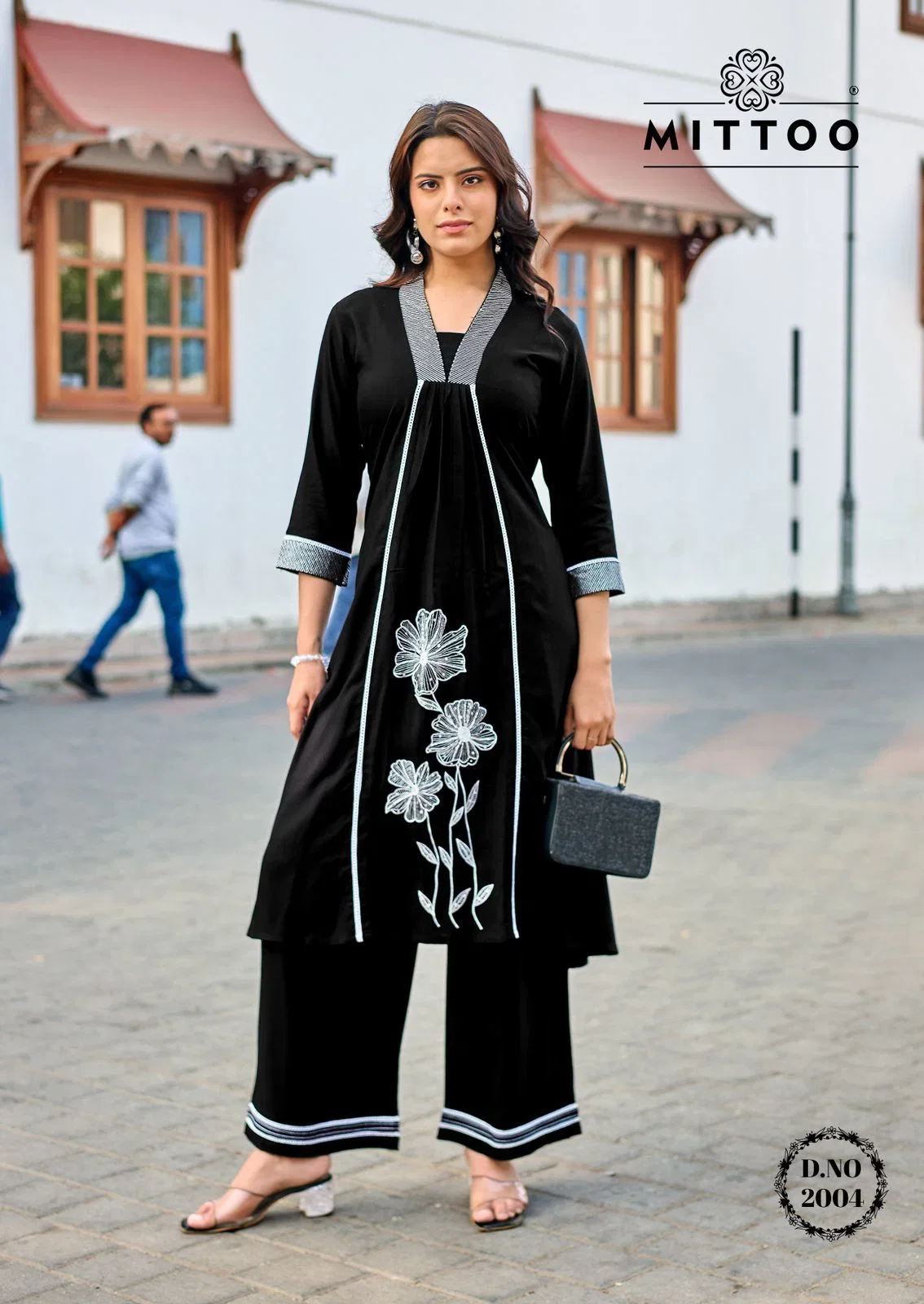 Buy Mittoo Ibaadat Rayon Thread Worked Kurti With Bottom Collection Wholesale 2026