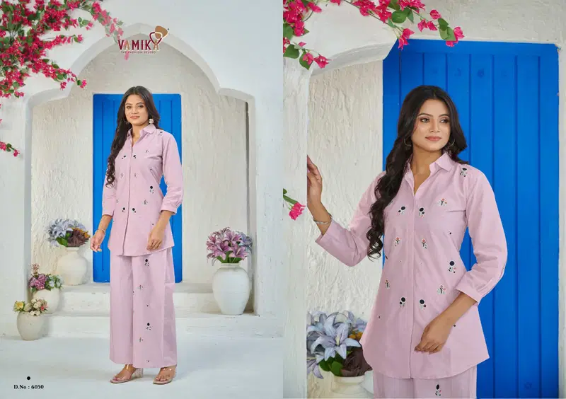 Latest Vamika Elite Cambric Cotton Co Ord Set Collection Wholesale 2026