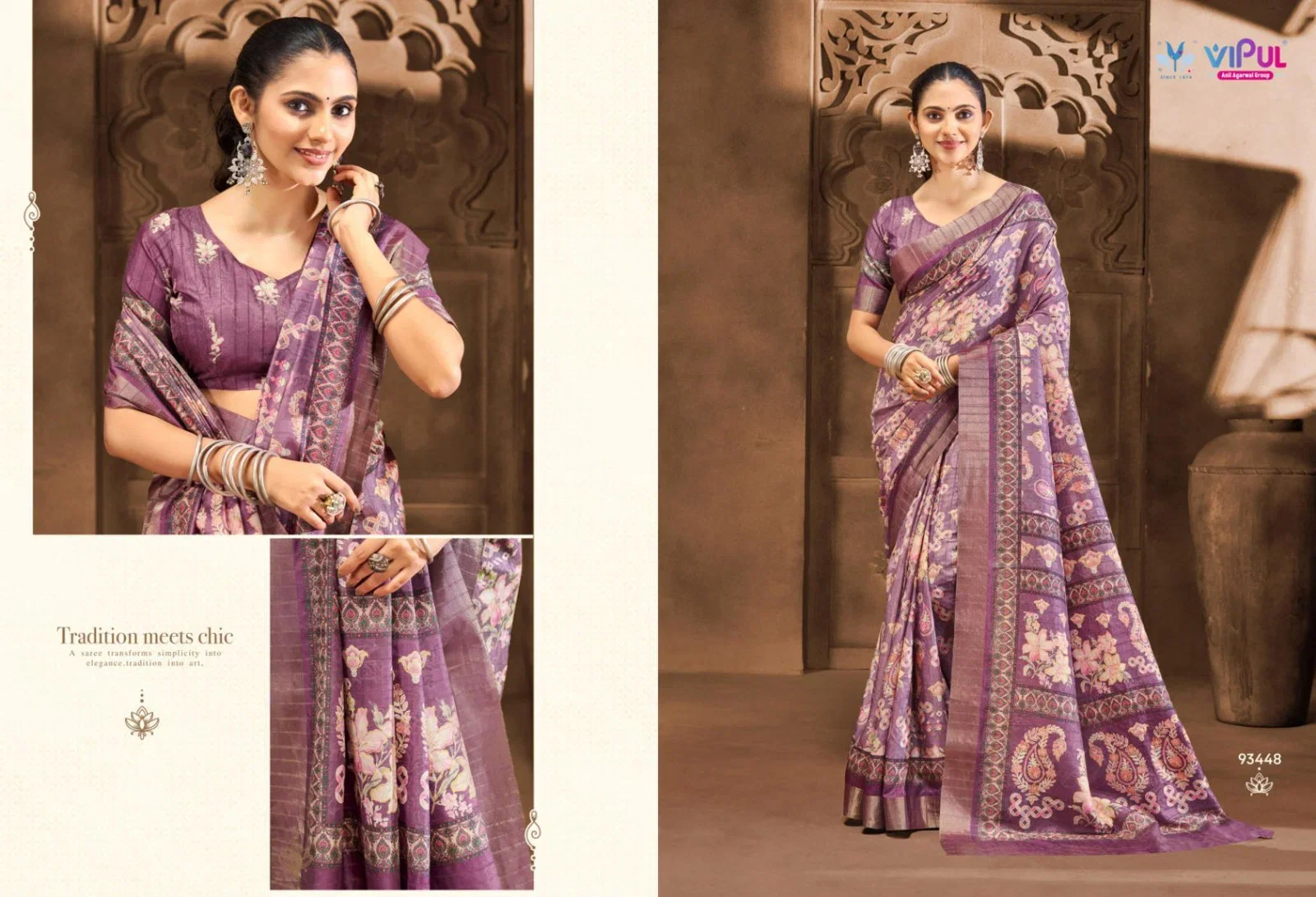 Launching Vipul Devsena Vol 4 Weight Less Printed Saree Collection Wholesale 2026