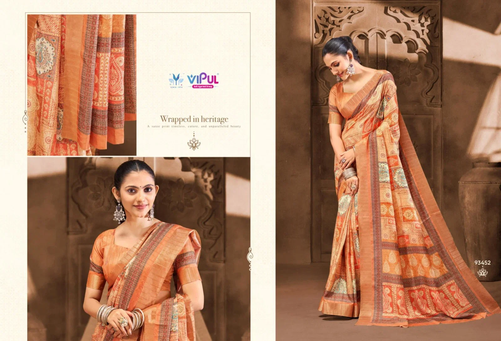 Launching Vipul Devsena Vol 4 Weight Less Printed Saree Collection Wholesale 2026