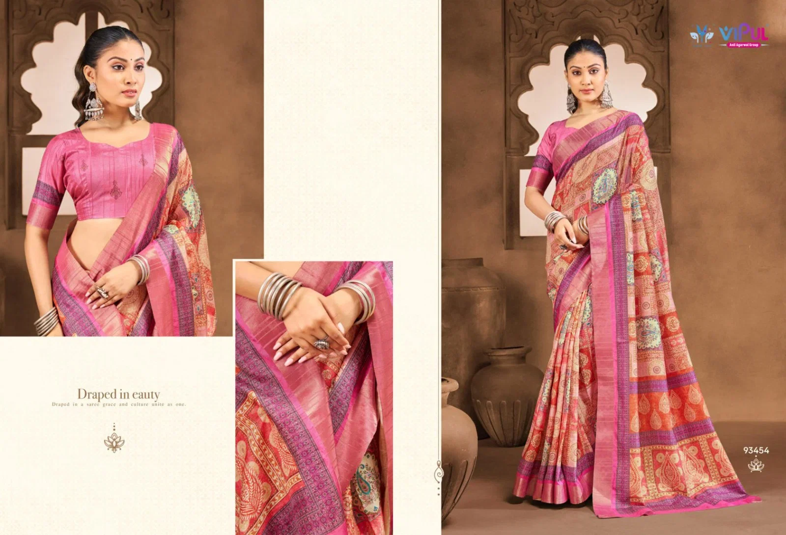 Launching Vipul Devsena Vol 4 Weight Less Printed Saree Collection Wholesale 2026