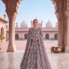 Launching Kb Super Hit 4110 Butterfly Twill Net Embroidered Anarkali Suit Collection Wholesale 2026