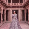 Launching Kb Super Hit 4110 Butterfly Twill Net Embroidered Anarkali Suit Collection Wholesale 2026