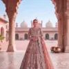 Launching Kb Super Hit 4110 Butterfly Twill Net Embroidered Anarkali Suit Collection Wholesale 2026