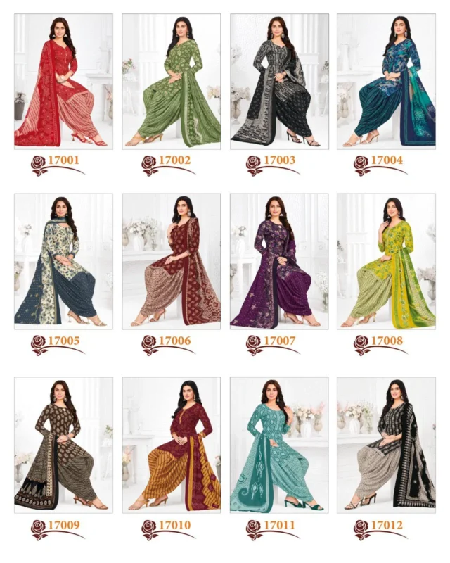 Buy Suryajyoti Trendy Patiyala Vol 17 Cotton Printed Dress Material Wholesale 2026