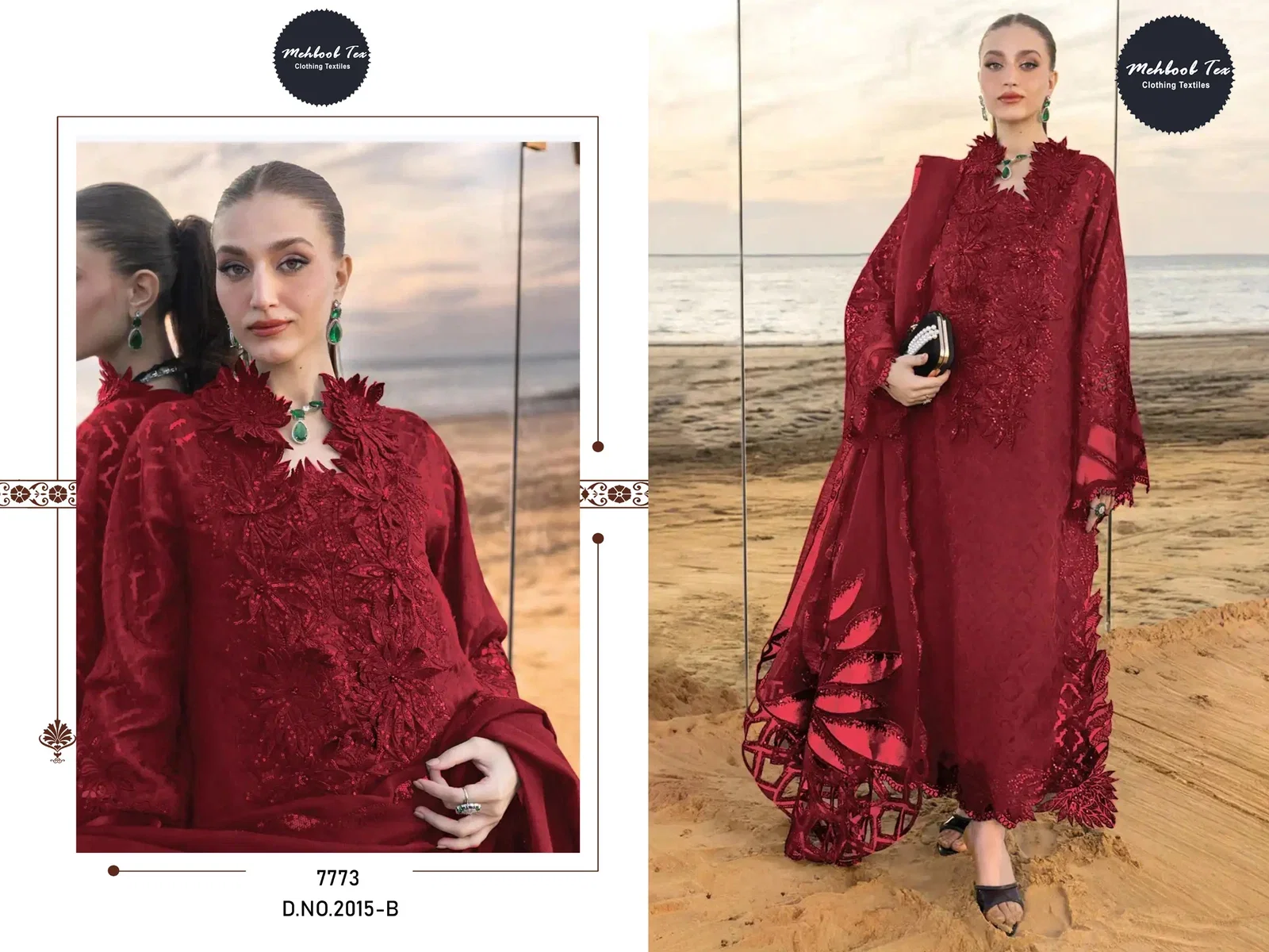 Beautiful Mehboob Tex Rang Rasiya Vol 2 Cambric Cotton Embroidered Salwar Kameez Wholesale 2026