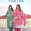 Zulfat Farida Cotton Printed Fancy Dress Material Wholesale