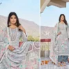 Zulfat Farida Cotton Printed Fancy Dress Material Wholesale