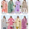 Zulfat Farida Cotton Printed Fancy Dress Material Wholesale
