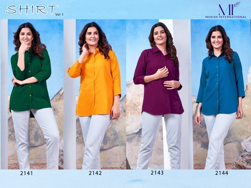 Latest Moksh Shirt Vol 1 Casual Wear Cotton Shirt Collection Wholesale 2026
