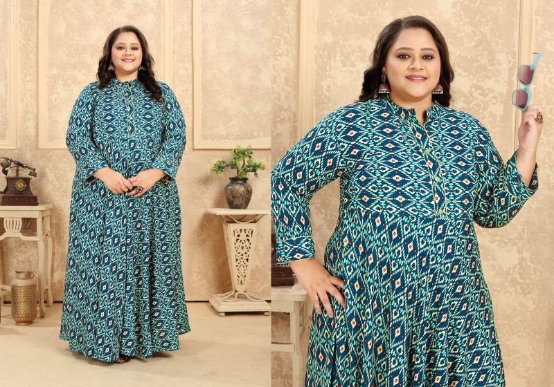 Buy Moksh Plus Size Vol 2 Premium Rayon Kurti Collection Wholesale 2026