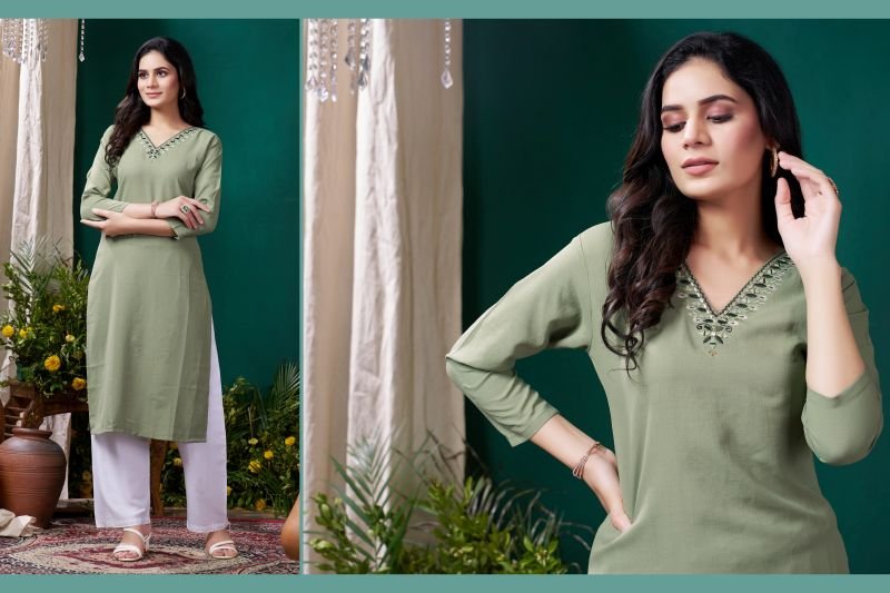 Buy Moksh Giva Vol 1 Fancy Kurti With Pant Collection Wholesale 2026