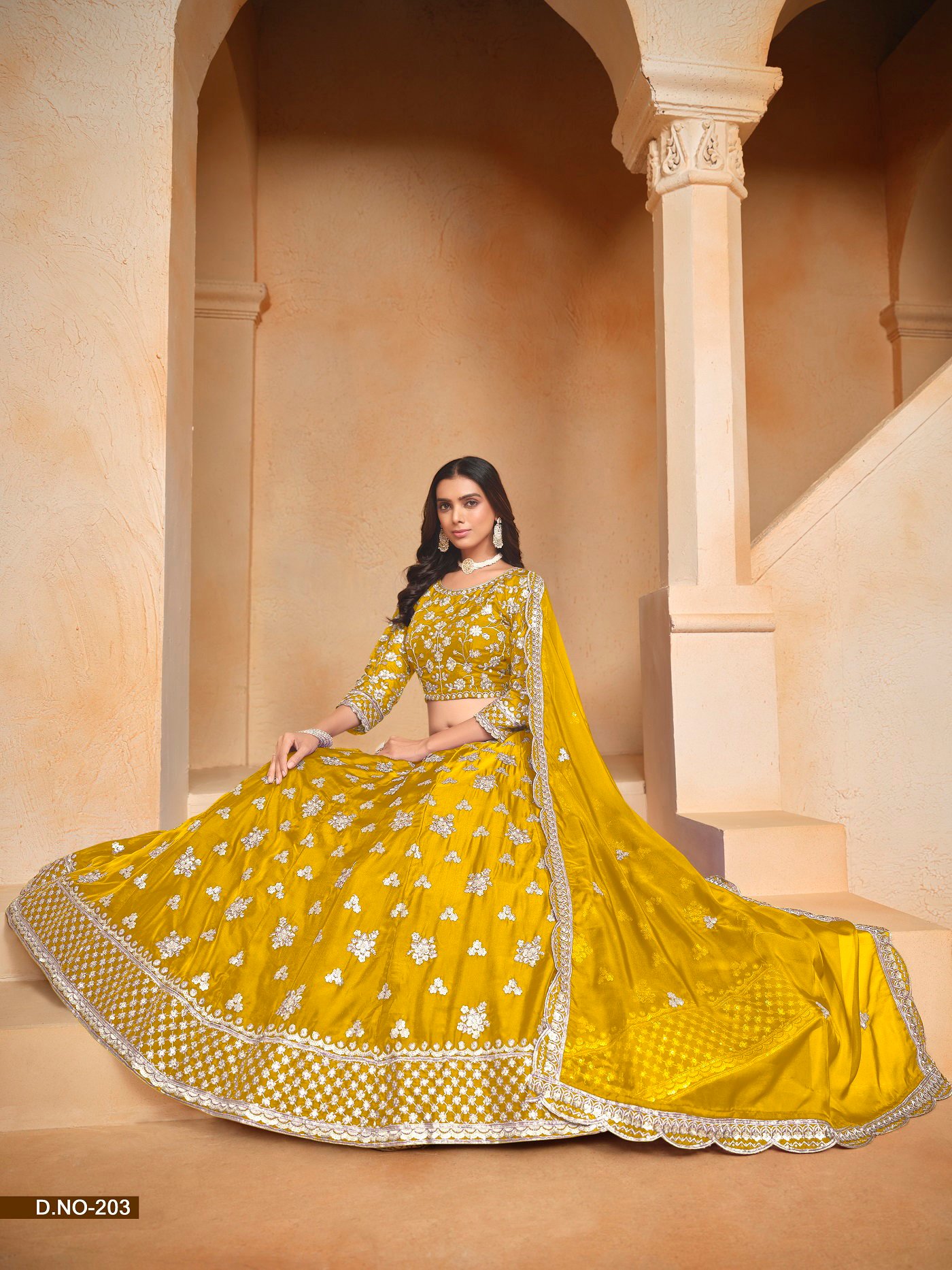 Dani Mehvish Vol 2 Organza Designer Lehenga Choli Collection Wholesale