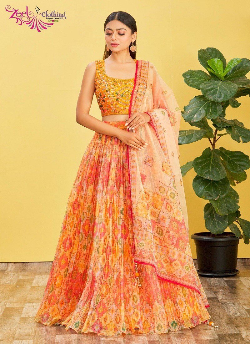 Zeel Clothing Mandakini Vol 2 Wedding Wear Lehenga Choli Collection Wholesale