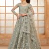 Alizeh Bridal Heritage Color Saga Vol 3 Party Wear Net Lehenga Choli Collection Wholesale