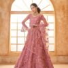 Alizeh Bridal Heritage Color Saga Vol 3 Party Wear Net Lehenga Choli Collection Wholesale