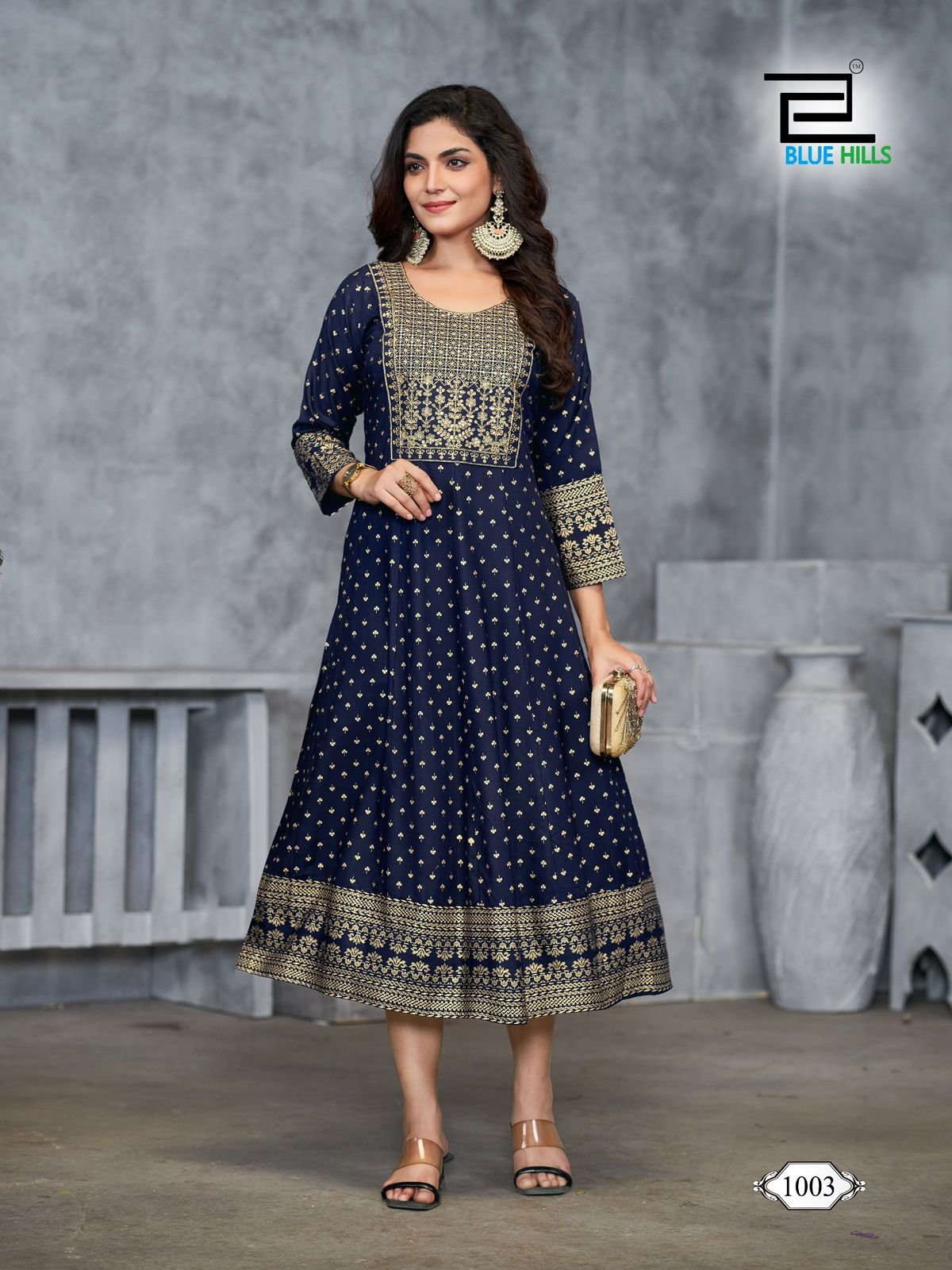 Launching Blue Hills Womaniya Plus Vol 1 Rayon Designer Kurti Collection Wholesale 2026