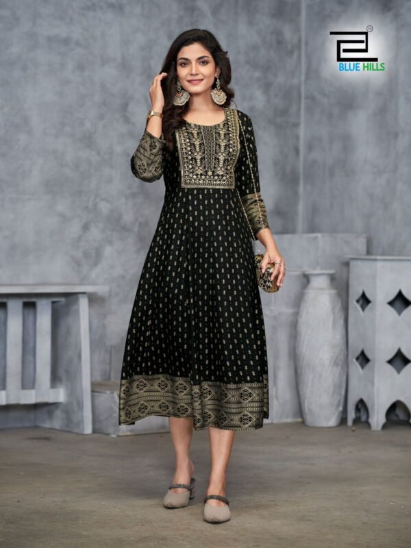 Launching Blue Hills Womaniya Plus Vol 1 Rayon Designer Kurti Collection Wholesale 2026