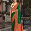 Green Colour Maitri By Kreshva K-456 Banarasi Silk Saree Wholesale