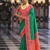 Latest Green Colour Maitri By Kreshva K-458 Banarasi Silk Saree Wholesale 2026