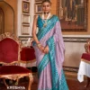 Buy Pink And Firozi Colour Puja Patola By Kreshva K-041 Sigma Silk Saree Wholesale 2026