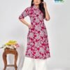 Latest Blue Hills Maher Rayon Printed Kurti Collection Wholesale 2026