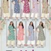 Latest Blue Hills Maher Rayon Printed Kurti Collection Wholesale 2026