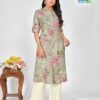 Latest Blue Hills Maher Rayon Printed Kurti Collection Wholesale 2026