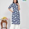 Latest Blue Hills Maher Rayon Printed Kurti Collection Wholesale 2026