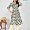 Latest Blue Hills Maher Rayon Printed Kurti Collection Wholesale 2026