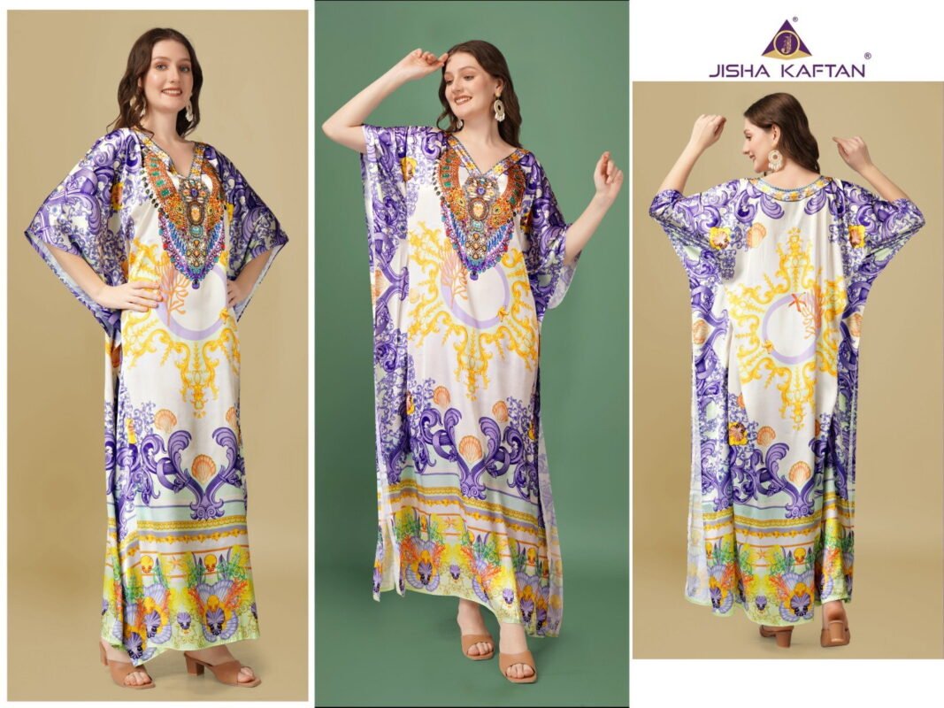 Beautiful Jisha Kaftan Vol 11 Satin Digital Printed Kaftan Collection Wholesale 2026