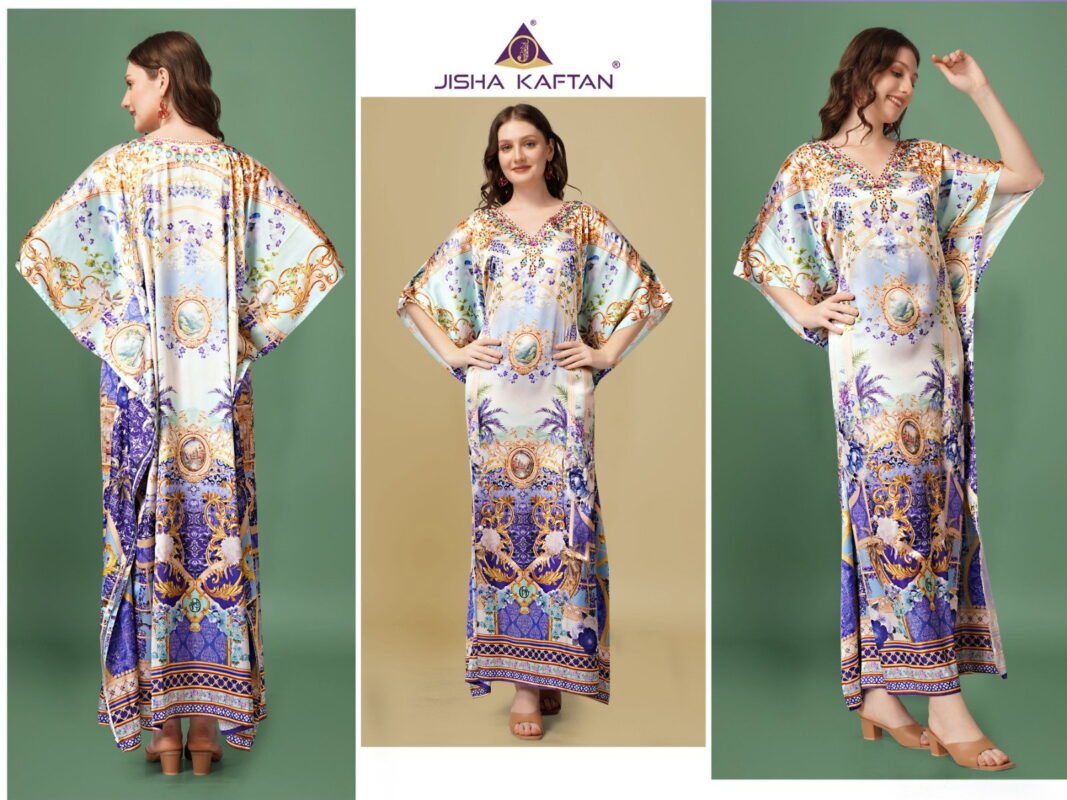 Beautiful Jisha Kaftan Vol 11 Satin Digital Printed Kaftan Collection Wholesale 2026