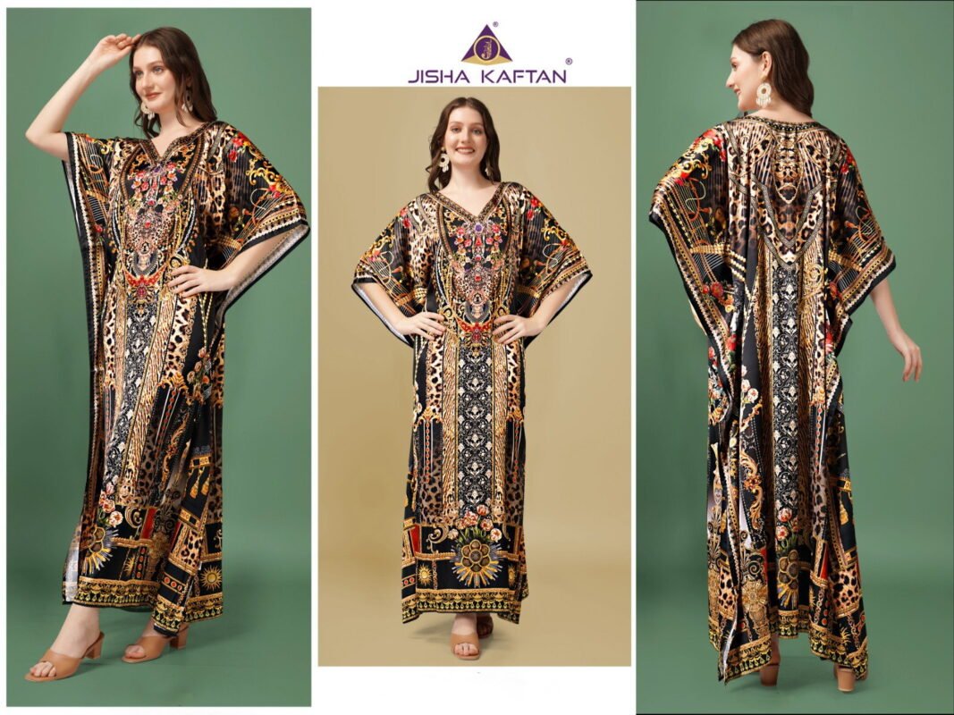 Beautiful Jisha Kaftan Vol 11 Satin Digital Printed Kaftan Collection Wholesale 2026