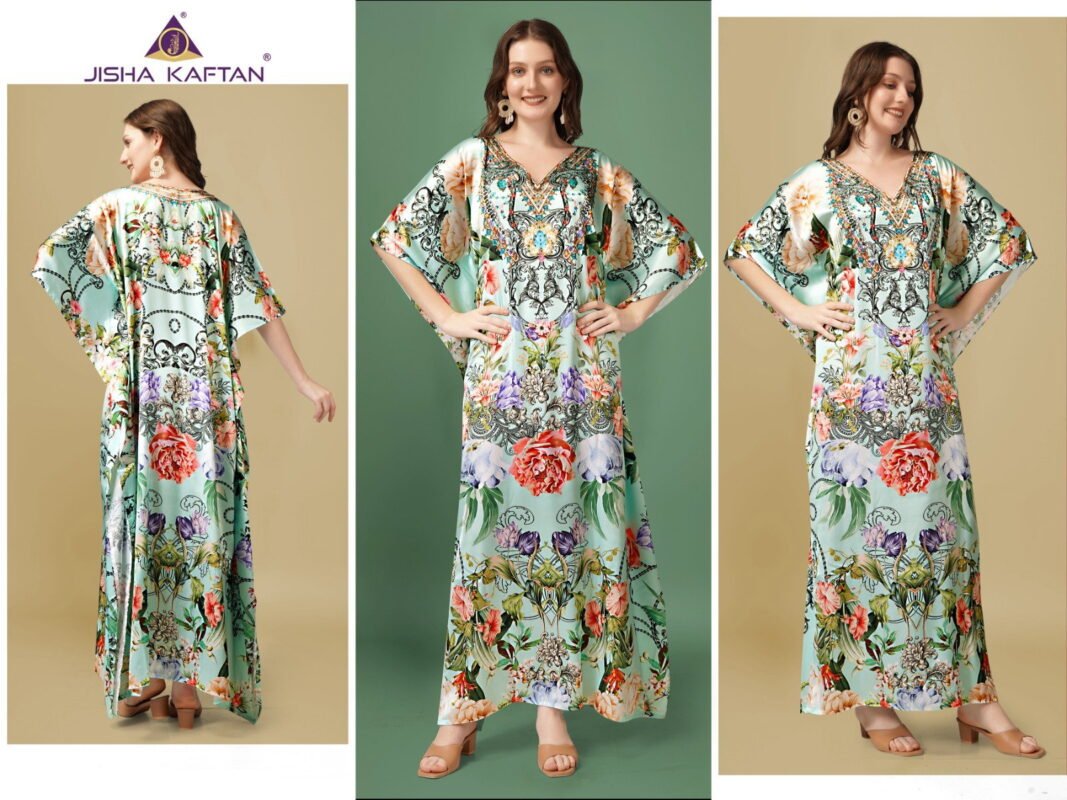 Beautiful Jisha Kaftan Vol 11 Satin Digital Printed Kaftan Collection Wholesale 2026