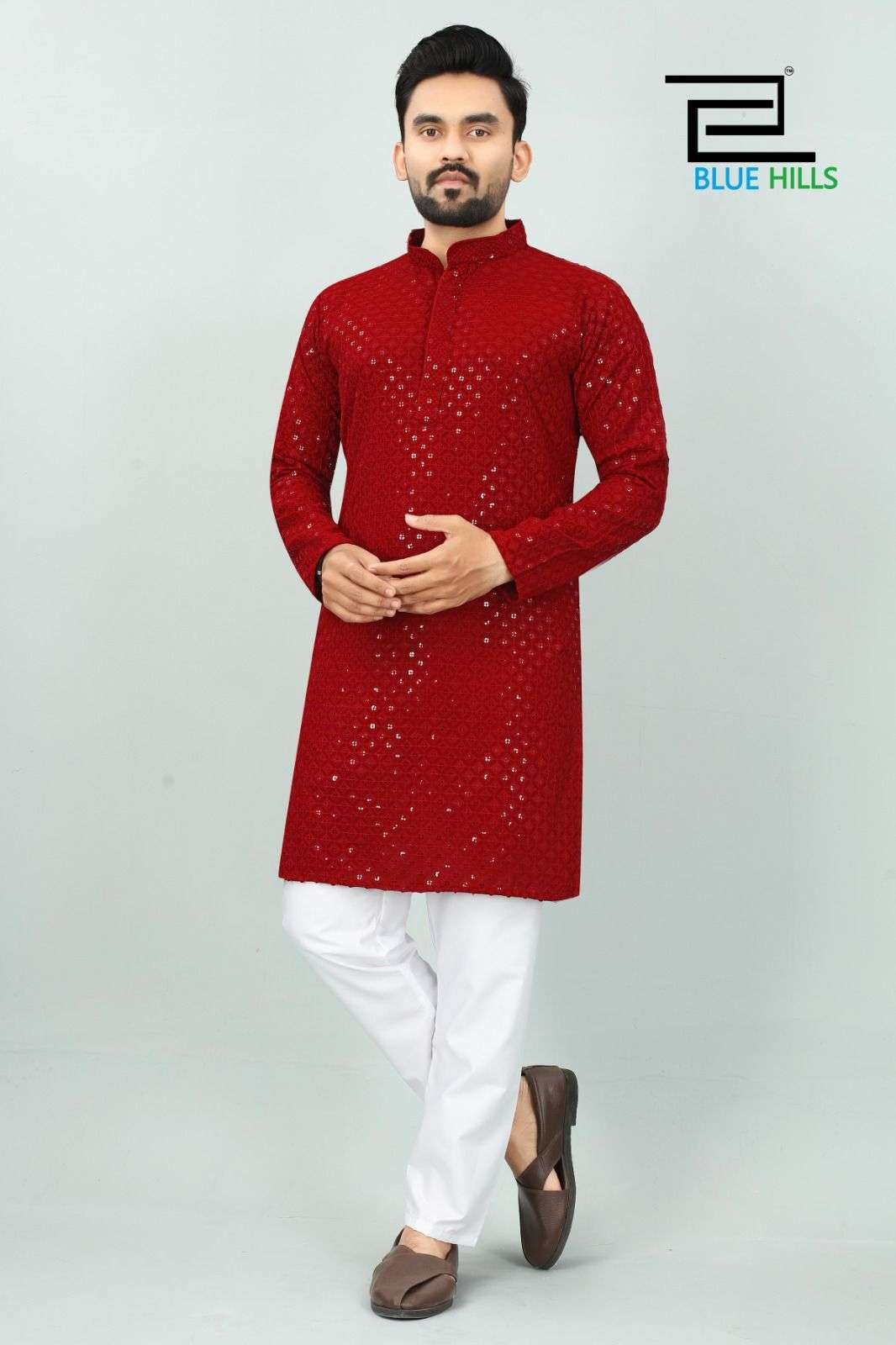 Desi Boyz Heavy Rayon Chikan Work Kurta Payjama Wholesale