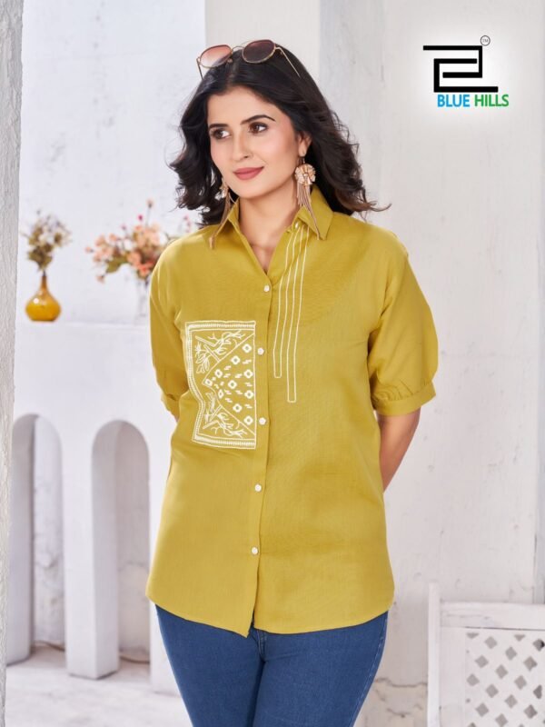 Launching Blue Hills Nathalia Cotton Flex Womens Shirt Collection Wholesale 2026