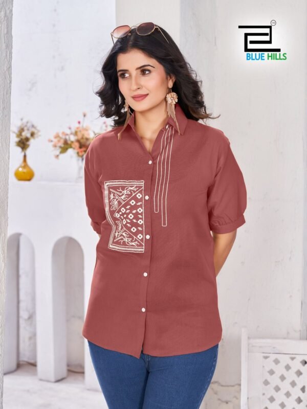 Launching Blue Hills Nathalia Cotton Flex Womens Shirt Collection Wholesale 2026