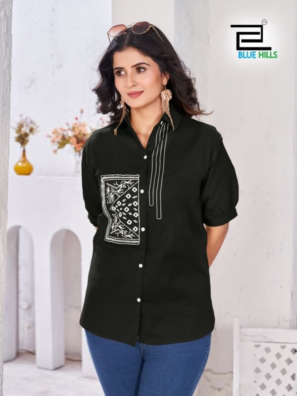 Launching Blue Hills Nathalia Cotton Flex Womens Shirt Collection Wholesale 2026