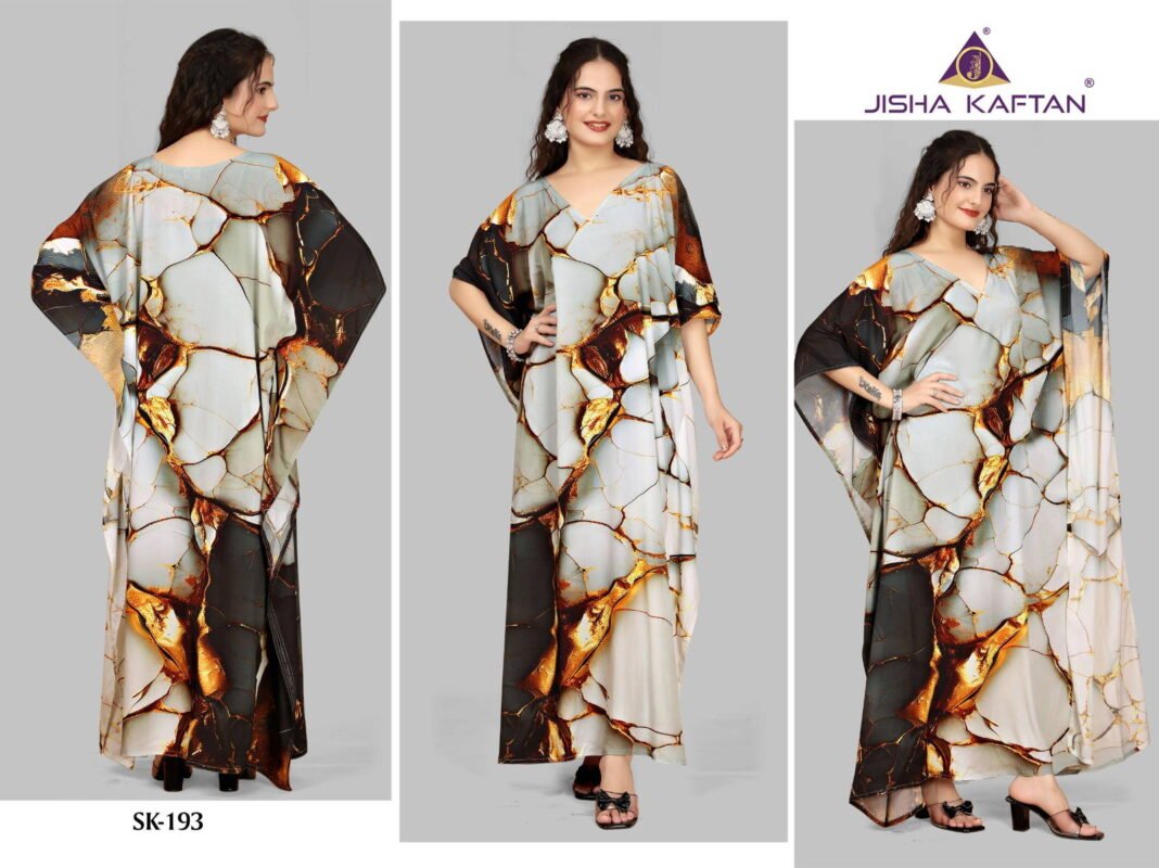 Launching Jisha Silk Kaftan Vol 12 Digital Printed Silk Fancy Kaftan Collection Wholesale 2026