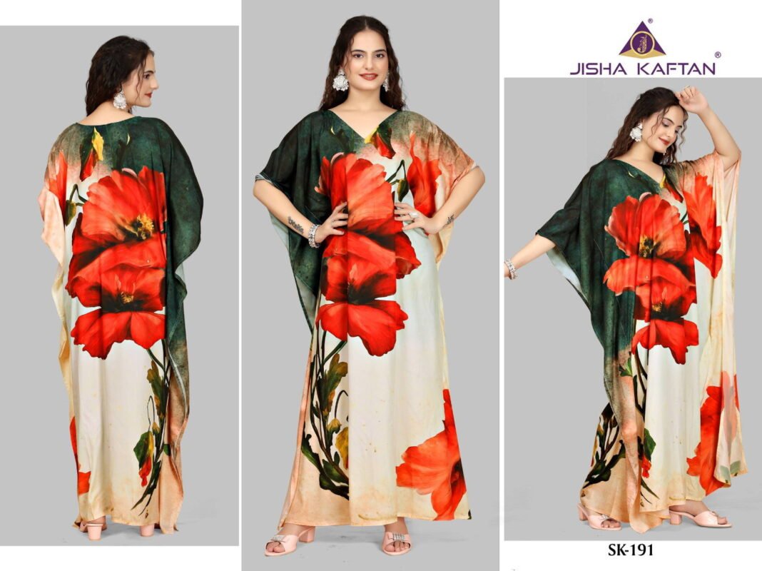 Launching Jisha Silk Kaftan Vol 12 Digital Printed Silk Fancy Kaftan Collection Wholesale 2026