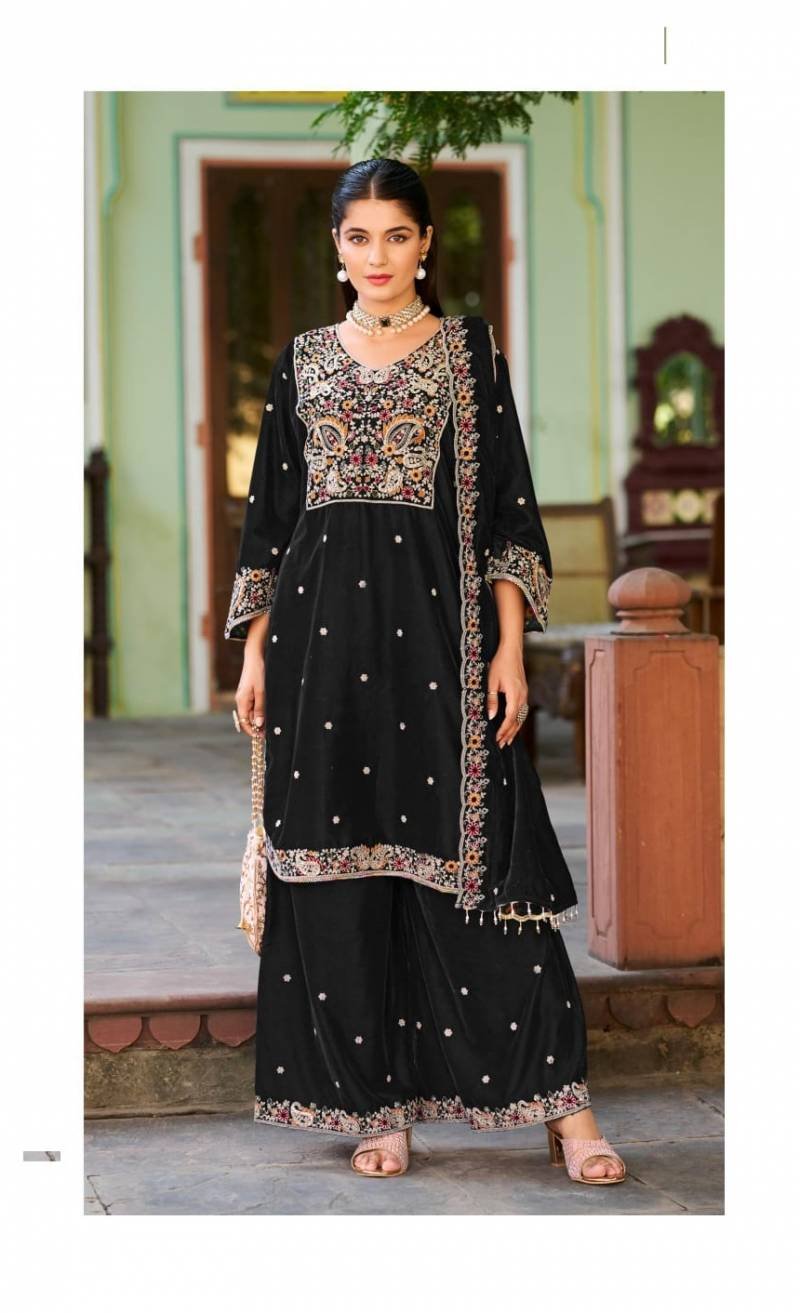 Deepsy D 631 Velvet Readymade Pakistani Suits Collection Wholesale