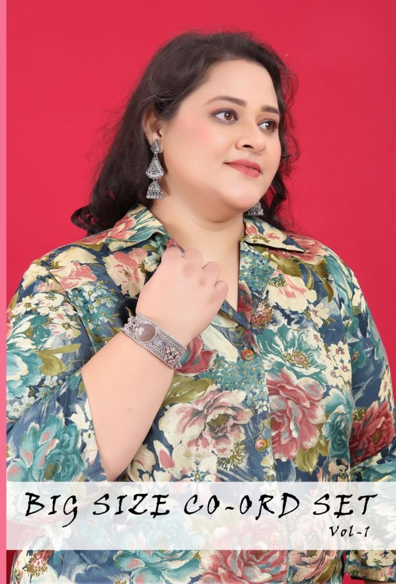 Moksh Big Size Co Ord Set Vol 1 Rayon Fancy Collection Wholesale