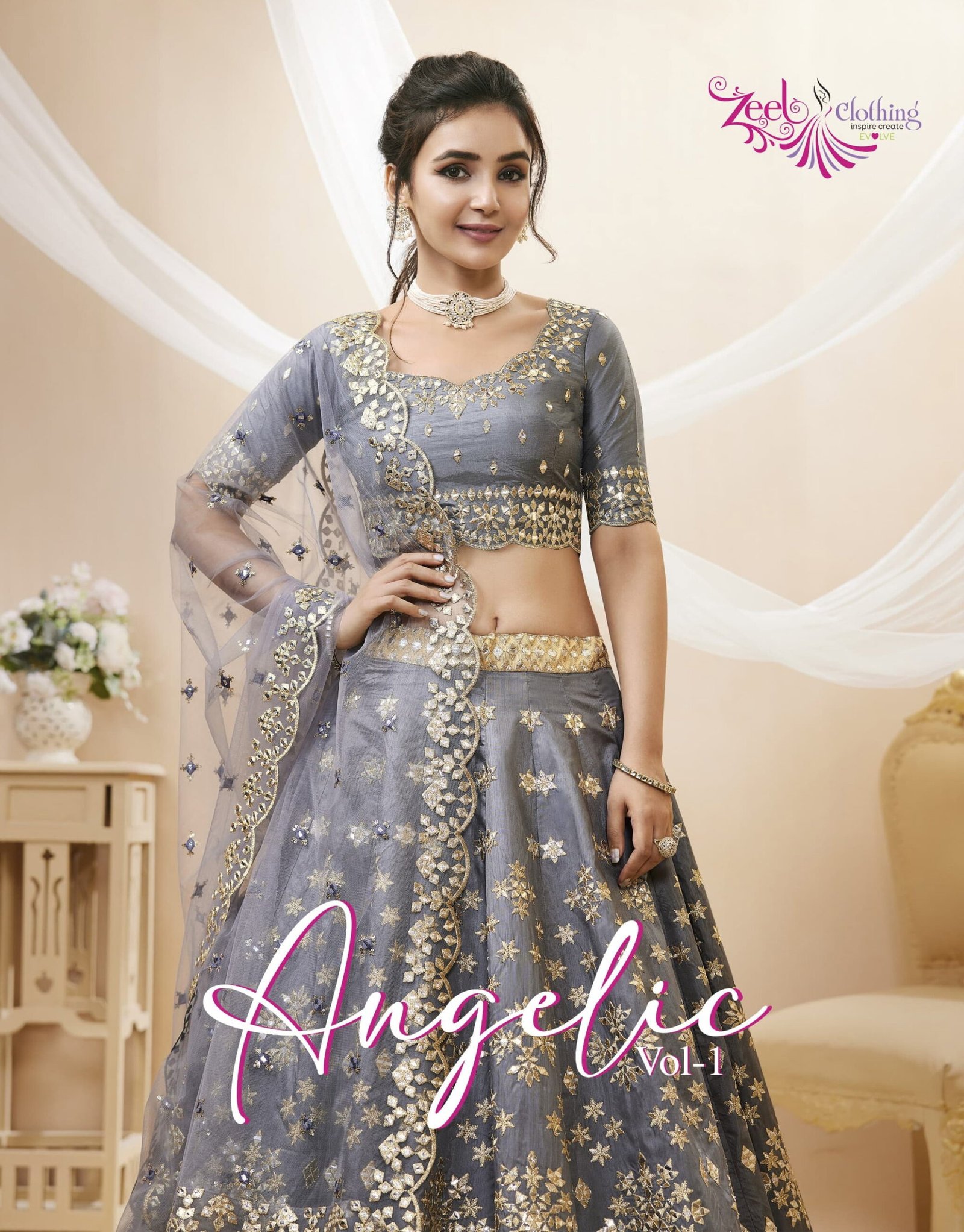 Zeel Angelic Vol 1 Art Silk Designer Lehenga Choli Wholesale