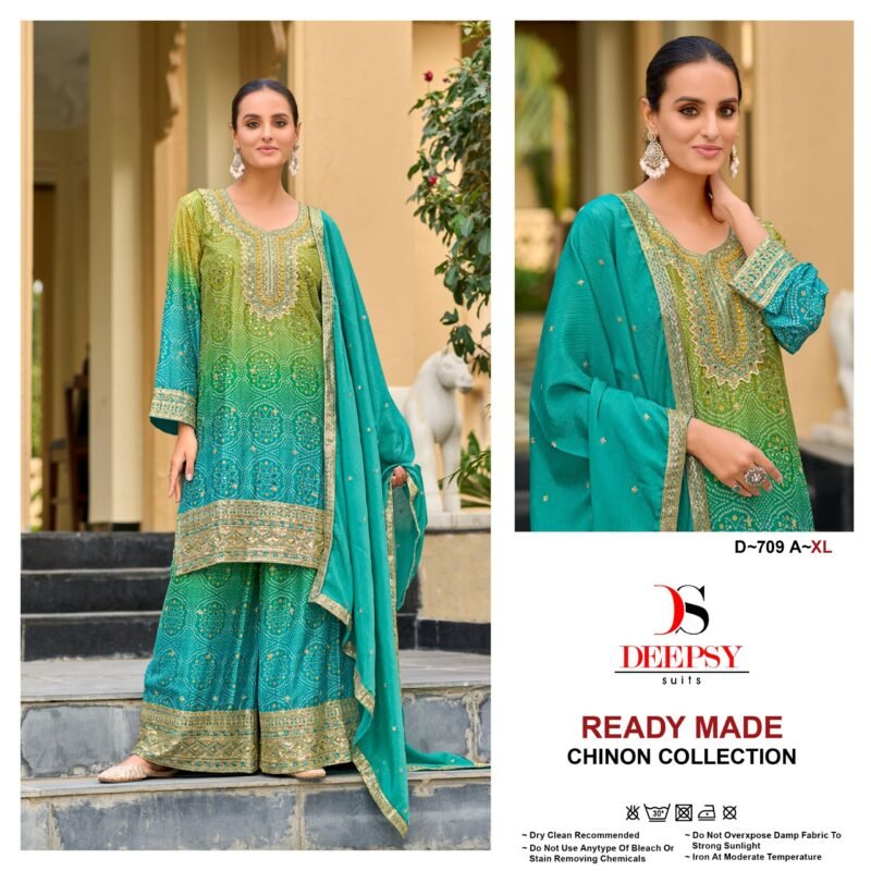 Launching Deepsy D 709 Embroidered Pakistani Ready Made Collection Wholesale 2026