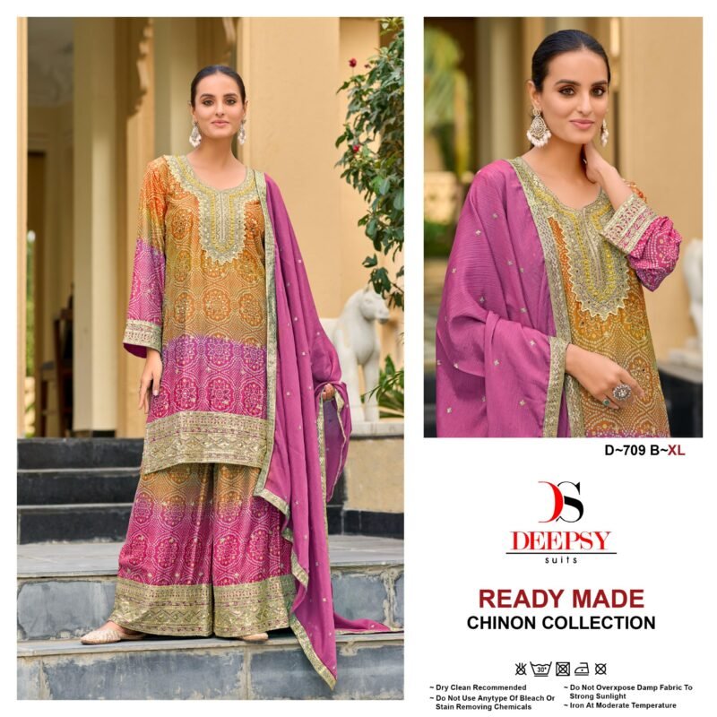 Launching Deepsy D 709 Embroidered Pakistani Ready Made Collection Wholesale 2026