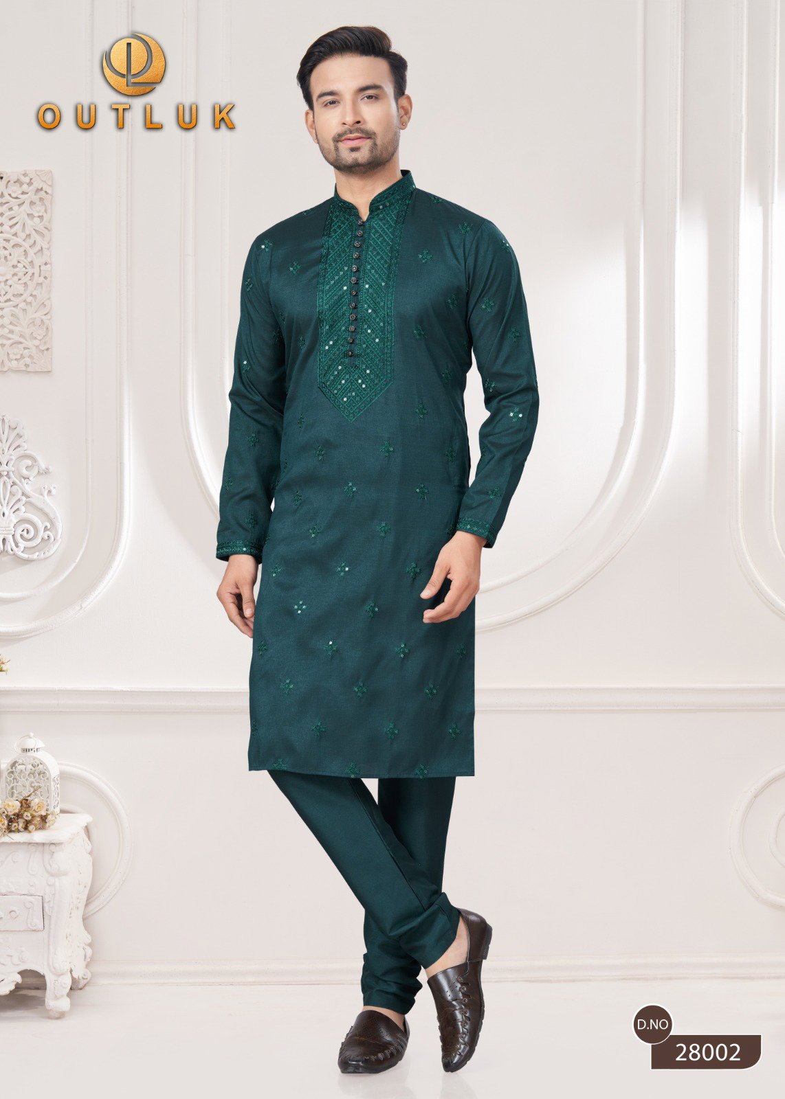Outluk Wedding Collection Vol 28 Mens Kurta With Pajama Wholesale