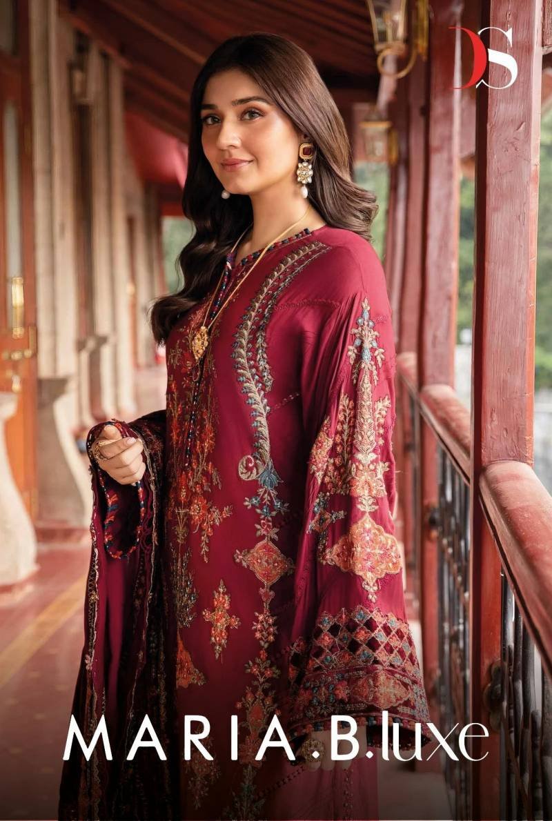 Deepsy Maria B Luxe Cotton Printed Pakistani Salwar Suit Wholesale