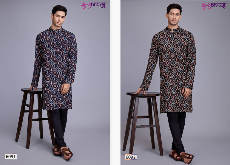 Stylish Shubhvastra Vastra Vol 9 Rayon Mens Kurta Collection Wholesale 2026